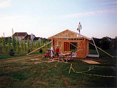 Shed In Construction